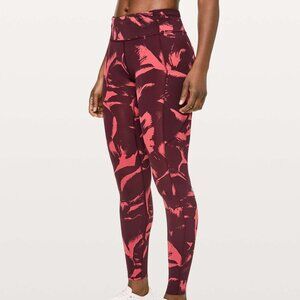 Lululemon Fast & Free Full Length Tight Mid-Rise Non-Reflective 28" size 6